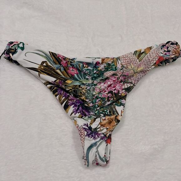 Christian Lacroix Bikini Bottom Cheeky Thong Bathing Suit Swiminista Tropical - Picture 5 of 8